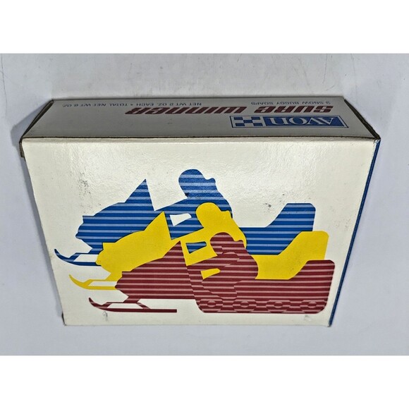 Vintage Avon SURE WINNER 3 Snow Buggy Snowmobile Soaps New Old Stock 1970s - Picture 8 of 10